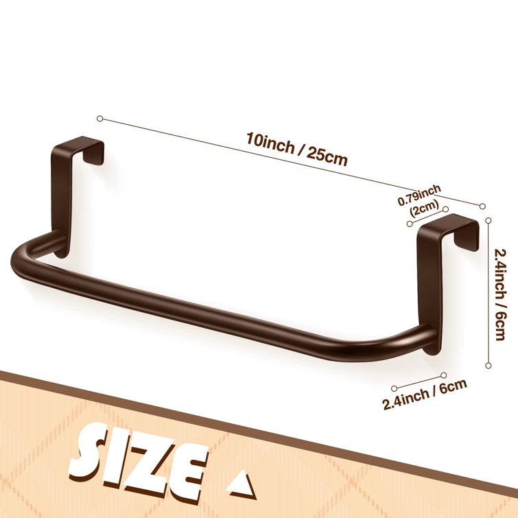 BESTELOGY 10'' OvertheDoor Towel Bar Wayfair Canada